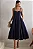 VESTIDO MILENA MIDI DETALHE PESPONTO - AZUL MARINHO - Imagem 1