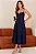 VESTIDO MILENA MIDI DETALHE PESPONTO - AZUL MARINHO - Imagem 5