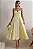 VESTIDO MILENA MIDI DETALHE PESPONTO - AMARELO - Imagem 1