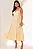 VESTIDO MILENA MIDI DETALHE PESPONTO - AMARELO - Imagem 9