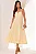 VESTIDO MILENA MIDI DETALHE PESPONTO - AMARELO - Imagem 3