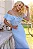 VESTIDO ROSELENE MIDI COM BABADO GOLA - AZUL - Imagem 2