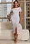 VESTIDO ELISANGÊLA OMBRO A OMBRO FRANZIDO - BRANCO - Imagem 1
