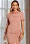 VESTIDO ELISANGÊLA OMBRO A OMBRO FRANZIDO - ROSÉ - Imagem 2