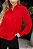 CAMISA AGHATA CREPE COM BABADO - VERMELHO - Imagem 2