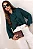 CAMISA AGHATA CREPE COM BABADO - VERDE - Imagem 3