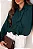 CAMISA AGHATA CREPE COM BABADO - VERDE - Imagem 2