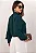CAMISA AGHATA CREPE COM BABADO - VERDE - Imagem 6
