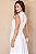 VESTIDO ROSE MIDI ABERTO COM BOTÕES E FAIXA - BRANCO - Imagem 2