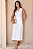 VESTIDO ROSE MIDI ABERTO COM BOTÕES E FAIXA - BRANCO - Imagem 5