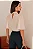 BLUSA CLEIDE COM DETALHE METAL GOLA - BEGE - Imagem 6