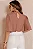 BLUSA CLEIDE COM DETALHE METAL GOLA - CAMEL - Imagem 5