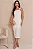 VESTIDO ANGELINA MIDI UM OMBRO COM DETALHE METAL - OFF WHITE - Imagem 4