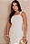 VESTIDO ANGELINA MIDI UM OMBRO COM DETALHE METAL - OFF WHITE - Imagem 3