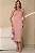 VESTIDO ANGELINA MIDI UM OMBRO COM DETALHE METAL - ROSÉ - Imagem 2