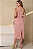 VESTIDO ANGELINA MIDI UM OMBRO COM DETALHE METAL - ROSÉ - Imagem 5