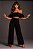 CONJUNTO CALÇA ALFAIATARIA E CROPPED BALONÊ - PRETO - Imagem 1