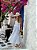 VESTIDO LISTRAS COM BORDADO - AZUL - Imagem 2