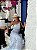 VESTIDO LISTRAS COM BORDADO - AZUL - Imagem 6