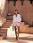 SHORTS LINHO RAMI BARRA ITALIANA - ROSA - Imagem 1