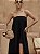 VESTIDO LONGO T.Q.C. COM MACAQUINHO - PRETO - Imagem 3