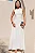 VESTIDO ELIZA LONGO MILANO - OFF WHITE - Imagem 1