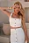 CONJUNTO NÚBIA SAIA MIDI E CROPPED DETALHE BOTÕES - OFF WHITE - Imagem 4