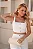 CONJUNTO NÚBIA SAIA MIDI E CROPPED DETALHE BOTÕES - OFF WHITE - Imagem 3