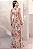 VESTIDO MIRELA CREPE ESTAMPADO LONGO - BEGE - Imagem 7