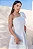 VESTIDO IRIS CURTO UM OMBRO COM LAÇO - OFF WHITE - Imagem 6