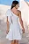 VESTIDO IRIS CURTO UM OMBRO COM LAÇO - OFF WHITE - Imagem 4