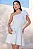 VESTIDO IRIS CURTO UM OMBRO COM LAÇO - OFF WHITE - Imagem 5