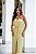 VESTIDO DE FESTA BRENDA T.Q.C PLISSADO - AMARELO - Imagem 3
