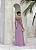 VESTIDO DE FESTA BEATRIZ LONGO CAPA REMOVIVEL - ROSA PÓ - Imagem 2