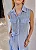 CONJUNTO CHEMISE COM CALÇA LISTRADO - AZUL CLARO - Imagem 3