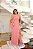 VESTIDO LONGO UM OMBRO FENDA SARA - ROSA CANELA - Imagem 1