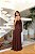 VESTIDO LONGO UM OMBRO FENDA SARA - MARROM - Imagem 7