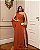 VESTIDO LONGO UM OMBRO FENDA SARA - TERRACOTA - Imagem 1