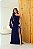 VESTIDO LONGO UM OMBRO FENDA SARA - AZUL MARINHO - Imagem 1