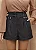 SHORTS SARJA DETALHE BOTÃO METAL - PRETO - Imagem 5