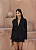 BLAZER OMBRO PREGAS BIANCA - PRETO - Imagem 1