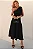VESTIDO GLÁUCIA UM OMBRO COM LAÇO - PRETO - Imagem 2
