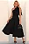 VESTIDO GLÁUCIA UM OMBRO COM LAÇO - PRETO - Imagem 5