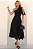 VESTIDO GLÁUCIA UM OMBRO COM LAÇO - PRETO - Imagem 1