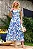 VESTIDO ISADORA ESTAMPADO MIDI COM BOLSO - AZUL - Imagem 1