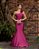 VESTIDO DE FESTA MADELAINE SEREIA ZIBELINE - FÚCSIA - Imagem 1