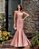 VESTIDO DE FESTA MADELAINE SEREIA ZIBELINE - ROSÉ - Imagem 1