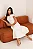 VESTIDO HILDA MIDI DETALHE FLOR - OFF WHITE - Imagem 3