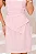 VESTIDO TIFFANY TUBINHO CURTO COM DETALHE METAL - ROSA - Imagem 4