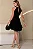 VESTIDO TEREZA CURTO COM DETALHE METAL - PRETO - Imagem 4